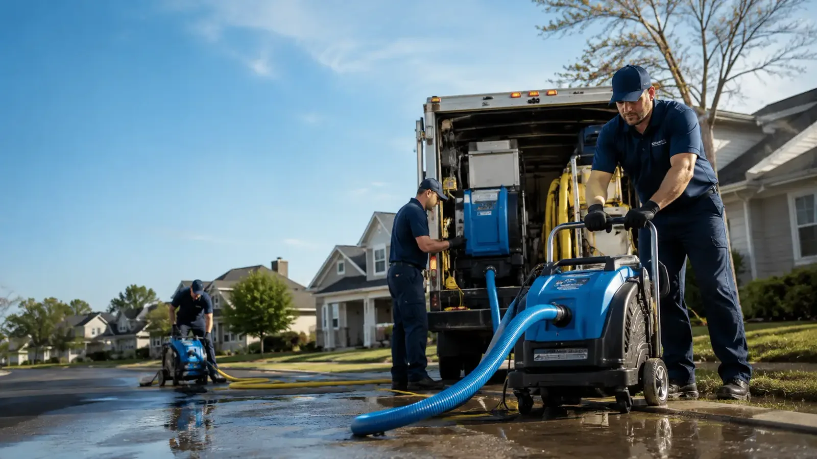 Flood Damage Cleanup in Wayne, OH